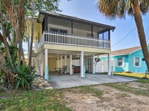 NEW! 1BR Indian Rocks Beach Home - Walk to Shore!