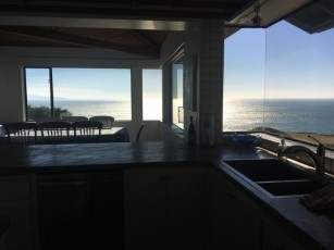 ON A BLUFF WITH CLOSE WATER 180 DEGREE VIEWS AND STEPS FROM OCEAN TRAIL