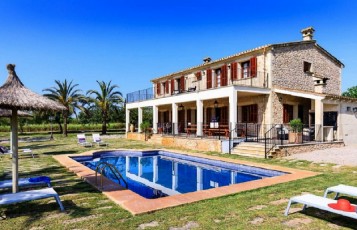 Villa Fustera with Mountain View & Private Pool in Mallorca, Spain, for 10 persons