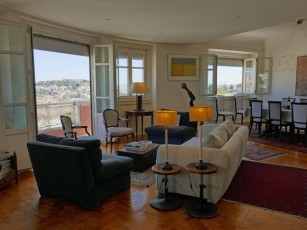 Elegant Apartment with Stunning Views in Peaceful Yet Central Lisbon