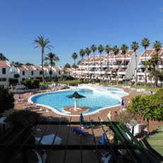 Four bedroom sea front villa in Playa de las Américas, Tenerife with private garden and terrace
