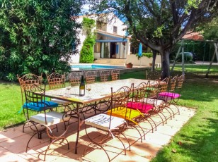 Spacious Mediterranean Villa with Heated Pool near Pezenas [Sleeps12 | Peaceful & Private